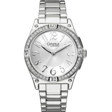 Caravelle By Bulova 43l113 Women Stainless Steel Case And Band Watch