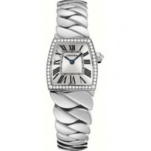 Cartier La Dona Diamond 18kt White Gold Ladies Watch WE60039G