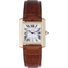 Cartier Tank Francaise 18k Yellow Gold Men's Watch W5000156