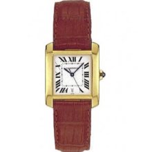 Cartier Tank Francaise 18kt Yellow Gold Mens Watch W5000156