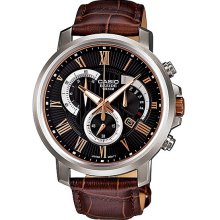 Casio Beside Mens Chronograph Dress Watch BEM-506GL-1A BEM-506GL