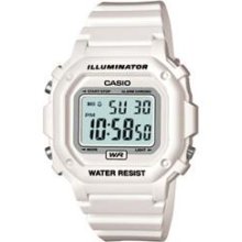 Casio Casio Sports Watch White - F108WHC-7B
