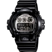 Casio DW6900NB-1 Men's G-Shock Black Resin Auto Calendar Alarm Watch
