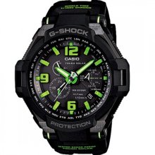 Casio G-shock, Gravity Defier, Triple Resist, G1400 G-1400-1a3, Solar, Black