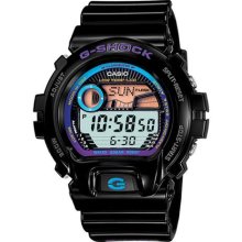 Casio GLX6900-1 Men's G-Shock G-LIDE Black Resin Digital Alarm Watch
