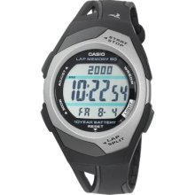 Casio Men's 60-Lap Sports Watch - Black