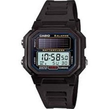Casio Men's AL190W-1AV Black Resin Quartz Watch with Black Dial