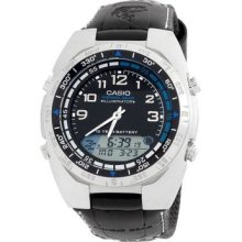 Casio Men's Amw700b 1av Ana Digi Forester Fishing Timer Watch Wrist Watches