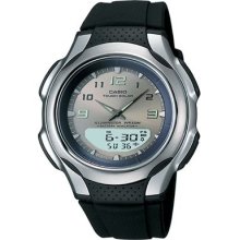 Casio Men's Ana-Digi Tough Solar Watch - Black