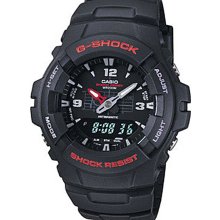 Casio Men's G-Shock Analog Digital Anti-Magnetic Digital G100-1BV