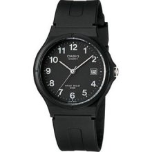 Casio Mw-59-1b Classic Black Analog Watch 50m Water Resistant Date (mw59-1b)
