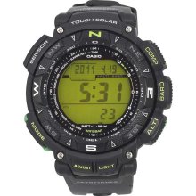 Casio PAG240-1B Men's Pathfinder Triple Sensor Sunrise & Sunset Da