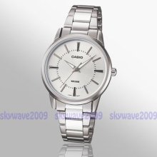 Casio Standard Metal Fashion Ltp-1303d-7avdf Stainless Steel Watch