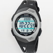 Casio STR300 60lap Sport Running Watch - Black