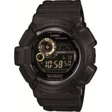 Casio Watch Shock Black Ã— Gold Series Black Gold Clock Gw-9300gb-1jf Men