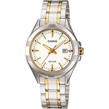 Casio Women's Core LTP1308SG-7AV Silver Stainless-Steel Quartz Wa ...
