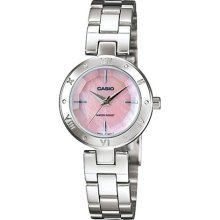 Casio Women's Core LTP1342D-4C Silver Stainless-Steel Quartz Watc ...