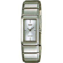 Casio Women's Core LTP2037A-7C Silver Stainless-Steel Quartz Watc ...