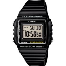 Casio Women's Sport Digital Watch, Glossy Black