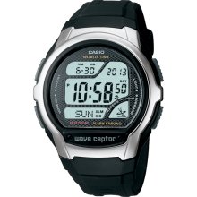 Casio WV58A-1A Men's Waveceptor Atomic Digital Illuminator Rubber Stra