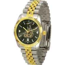 Central Florida Golden Knights UCF NCAA Mens 23Kt Executive Watch ...