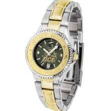 Central Florida Ladies Stainless Steel and Gold Tone Watch