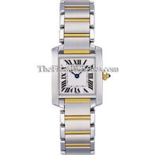 Certified Pre-Owned Cartier Tank Francaise 2Tone Ladies Watch W51007Q4