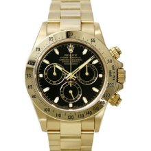 Certified Pre-Owned Rolex Daytona Yellow Gold Watch 16528