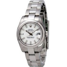 Certified Pre-Owned Rolex Datejust 26mm Steel Ladies Watch 179160