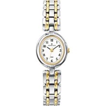 Certus Paris Women's Two-tone Brass White Dial Watch