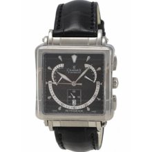 Charmex of Switzerland Watches Men's Le Mans Retro Chronograph Black D