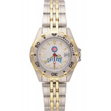 Chicago Cubs Womens All Star Watch Stainless Steel Bracelet