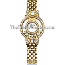 Chopard Happy Diamonds Yellow Gold Watch 205596-0005