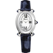 Chopard Happy Sport Oval 5 Floating Diamonds 277465-1005 blue