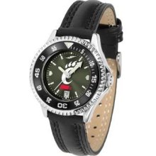 Cincinnati Bearcats Ladies Leather Wristwatch