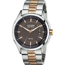 Citizen AW1146-55H Watch HTM 2.0 Mens - Grey Dial Stainless Steel Case Quartz Movement