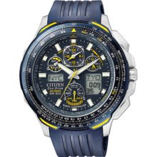 Citizen Eco-Drive Skyhawk Blue Angels Atomic Mens Watch JY0064-00L