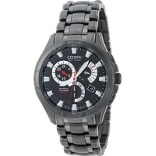 Citizen Men's Eco Drive Calibre 8700 Black Ion Stainless Steel Watch Bl8097-52e