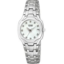 Citizen Watches Ladies' Bracelet MOP Dial EW1250-54D