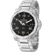 Corum Admirals Cup GMT Steel Black Bracelet