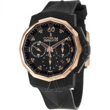 Corum Watches Men's Admiral's Cup Challenger 44 Chrono Rubber Watch 753-803-03-0371-AN22