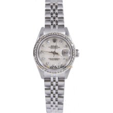 Datejust 69174 Steel Jubilee Band MOP Diamond Dial & Bezel