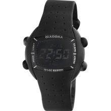 Diadora Digital Black Dial Rubber Mens Watch 8131M-01