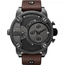 Diesel Sba Only The Brave Brown Dial Oversized Men's Watch - Dz7258