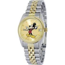 Disney Women's MM0061 Two-Tone Mickey Mouse Watch with Date
