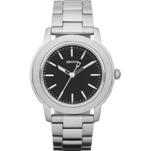 Dkny Men's Dress Ny1502 | Black Dial | Metal Bracelet | 41mm | 50m |