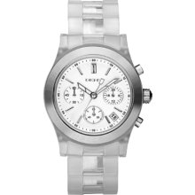 DKNY NY8162 Chronograph White Dial Ladies Watch