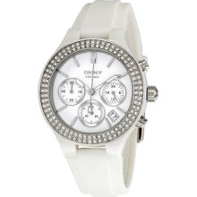 DKNY NY8185 Ceramic Ladies Chronograph Quartz Watch