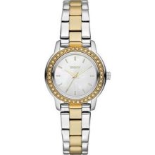 Dkny Ny8599 Hand Stainless Steel Silver Gold Women's Watch