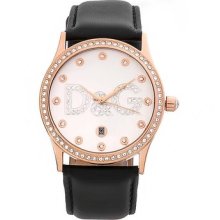 Dolce And Gabbana Dw0501 Women's 'gloria' Watch With Austrian Crystals
